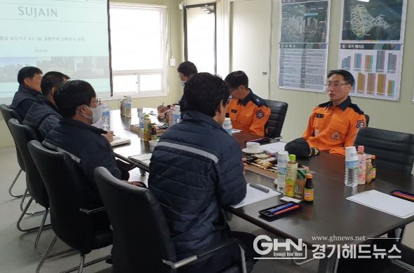 화성소방서, 봄철 공사장 현장지도 안전컨설팅