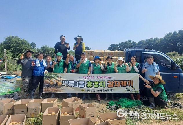세류3동 새마을협의회 사랑의 감자 수확