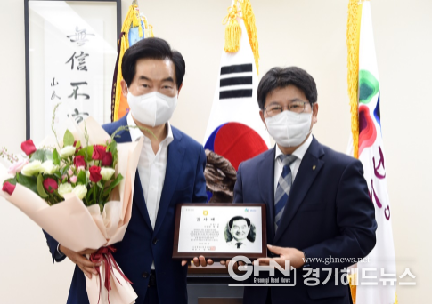 의정부시 안병용 시장, 농협중앙회 감사패 수상