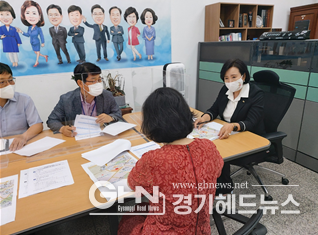 경기도의회 교육기획위원회 정윤경 위원장, 군포지역 통학구역 관련 정담회 실시