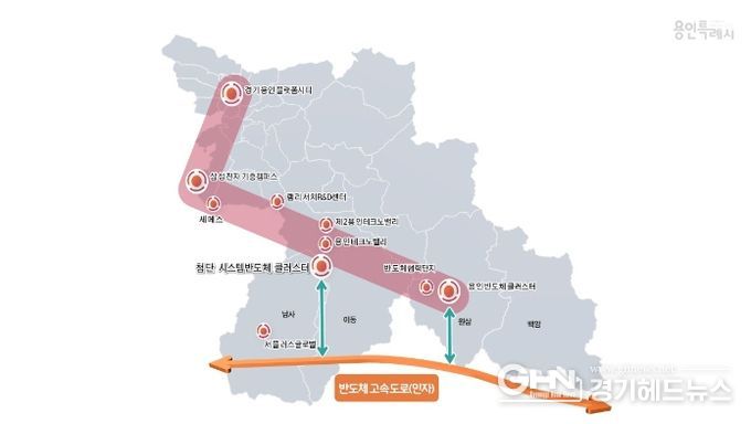 용인특례시 'L자형 반도체 벨트'와 반도체 고속도로