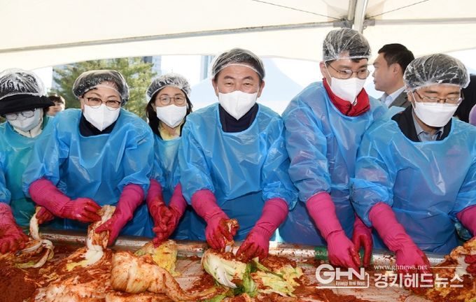 의정부시, 사랑의 김장김치 역대 최대치 5천184가구 지원