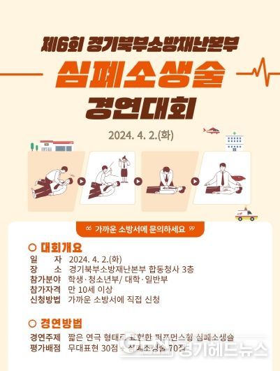 제6회 경기북부소방재난본부 심폐소생술 경연대회