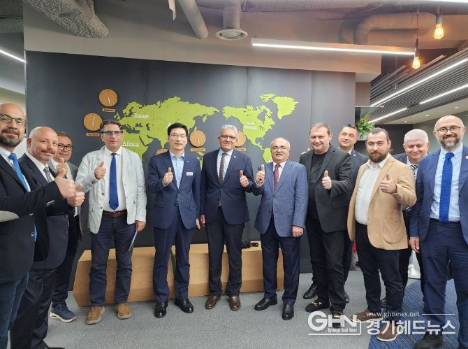 성남산업진흥원, 튀르키예 에스키셰히르 상공회의소와 간담회 개최