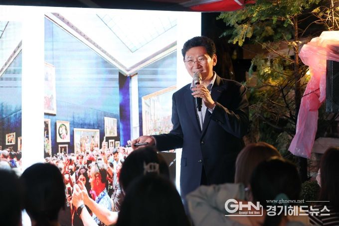이상일 용인특례시장이 13일 'Art니까 청춘이다'에 참여한 청년들을 대상으로 특별한 강연을 했다.