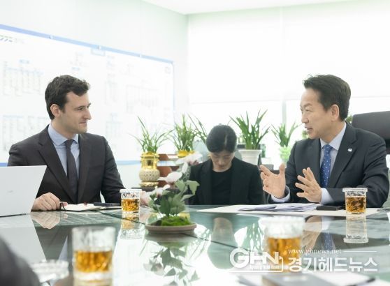 고영인 경기도 경제부지사, 주한 스페인상공회의소 회장 만나 스페인과 경제 협력 방안 논의
