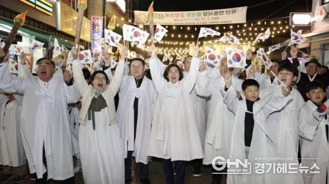 광복 80주년 기념 안성 4・1독립항쟁 재현행사 실시