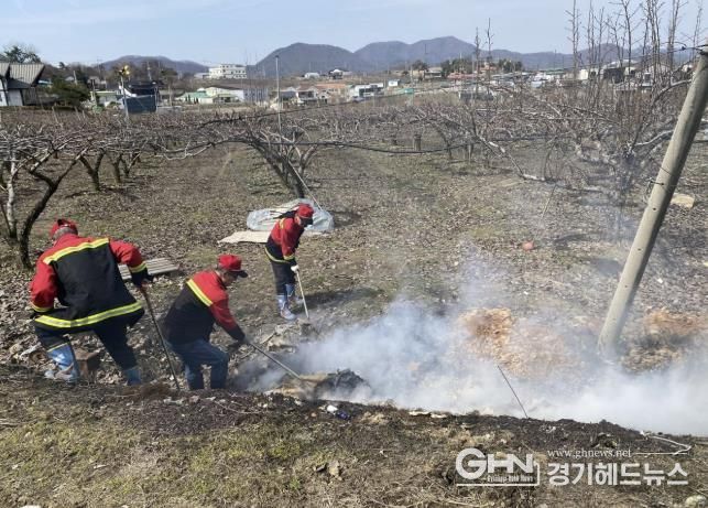 안성시, 대형산불 예방·대비 기동단속반 운영