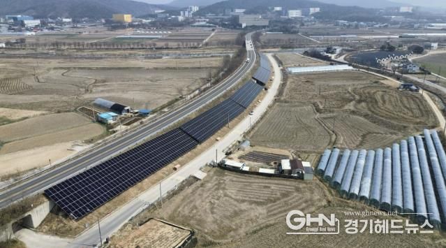 지난해 경기RE100 선도사업에 선정된 백암면 근창리 일대