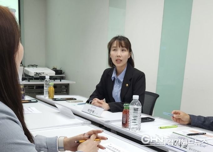 이인애 경기도의원, 경기남부청소년성문화센터 현장 방문