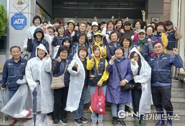 수원시 장안구 율천동, 아름다운 마을 위한 환경정비 추진