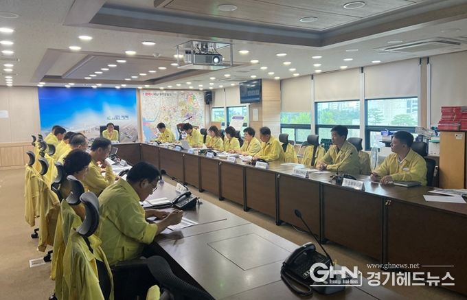 평택시, 8월 3일부터 4일까지 집중호우 대비 긴급대책회의 개최
