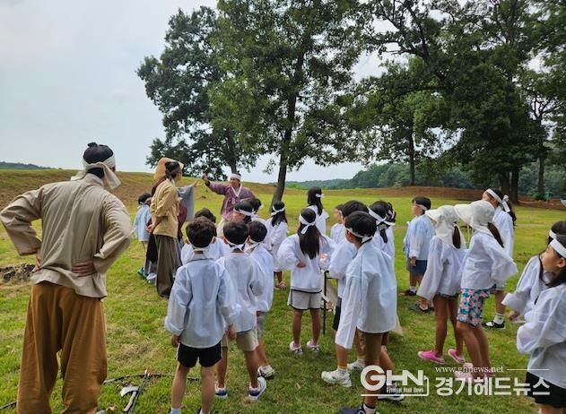 용인특례시 처인성을 중심으로 고려시대 용인 역사를 이해하는 '생생국가 유산' 참여 모습