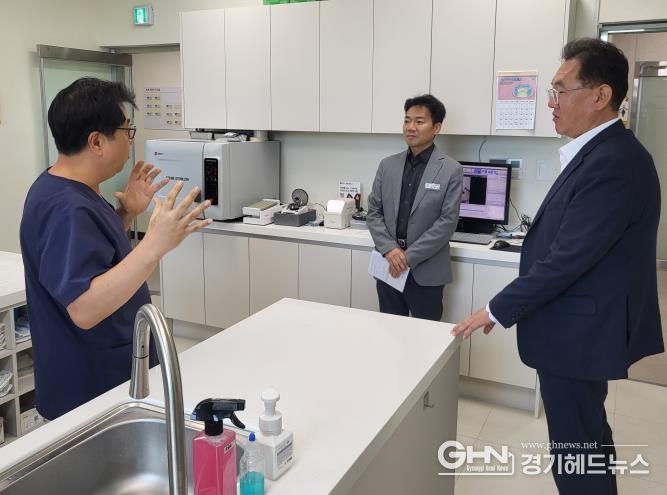 평택시 이성호 부시장 관내 직영 동물보호센터 방문 점검
