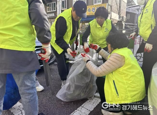 수원시 영통구 매탄1동, 가을맞이 대한민국 새단장 환경정비 실시