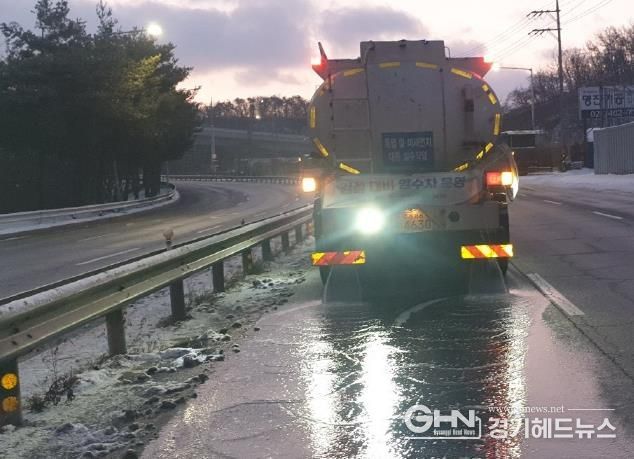 염수분사차량(제설)