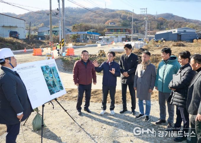 용인특례시의회 도시건설위원회, 2025년 행정사무감사 대비 주요 사업 현지 확인