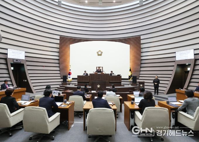 광주시의회, 제321회 제2차 정례회 개회… 내년 본예산 등 처리