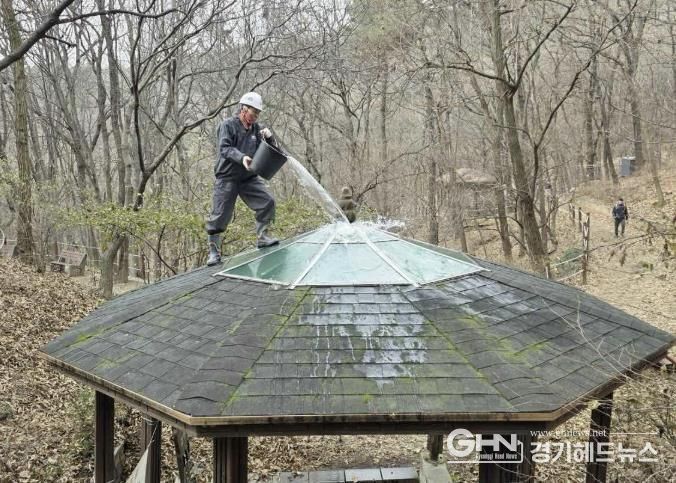 수원시 장안구, 가을철 맞아 비가림시설 및 취수구 청소 실시