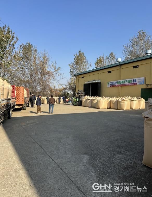 평택시, 2025년산 공공비축미곡 건조벼 매입 실시