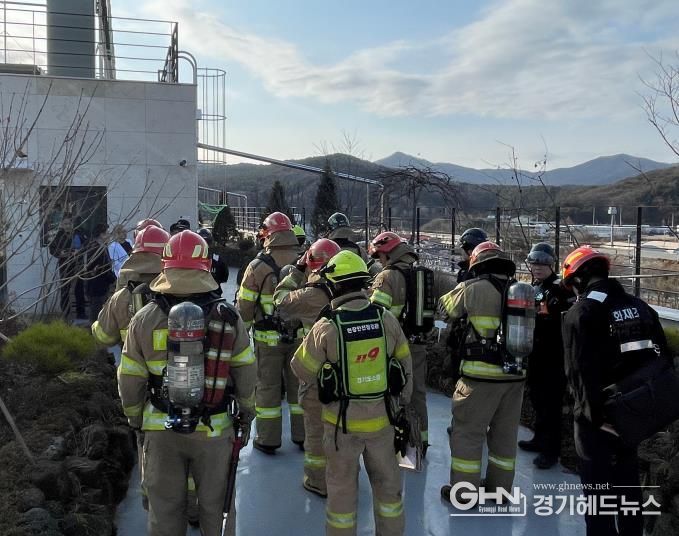 남양주소방서, 요양병원 화재 대응 현지적응훈련 실시