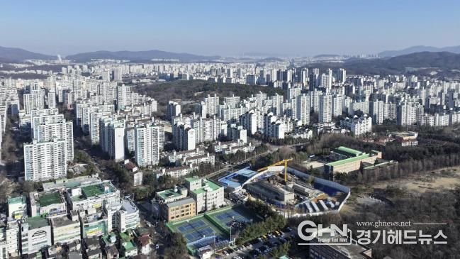 분당 노후계획도시 전경