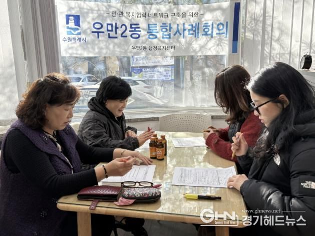 수원시 팔달구 우만2동 지역사회보장협의체, 선제적 통합돌봄 지원체계 구축에 나서