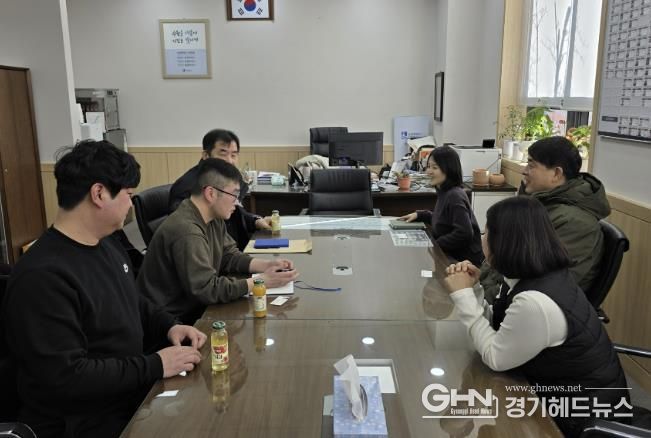 수원시 장안구 영화동, 생활폐기물 수집·운반 대행업체 간담회 실시