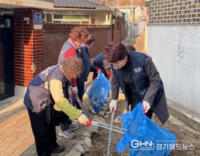 수원시 팔달구 지동, 2026년‘새봄맞이 환경정비’실시