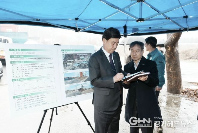 광주시, 시민 체감 생활밀착형 공사 현장 점검