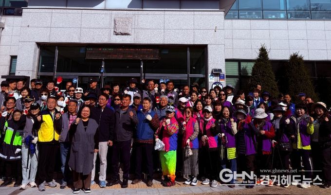 남양주시 와부읍, 시민과 함께하는 '봄맞이 대청소의 날' 실시