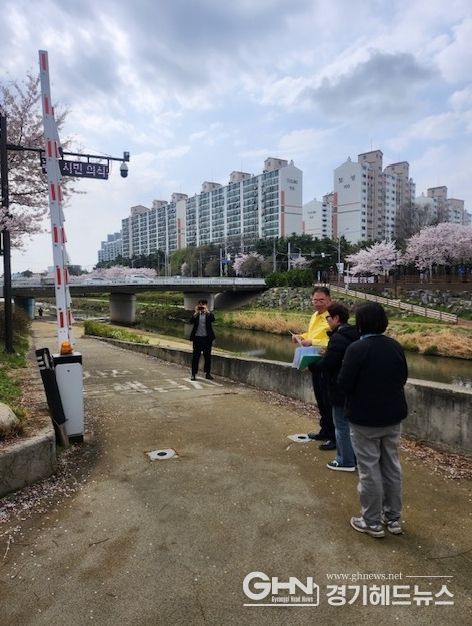 이성호 평택부시장, 우기 대비 주요 하천 긴급 현장점검