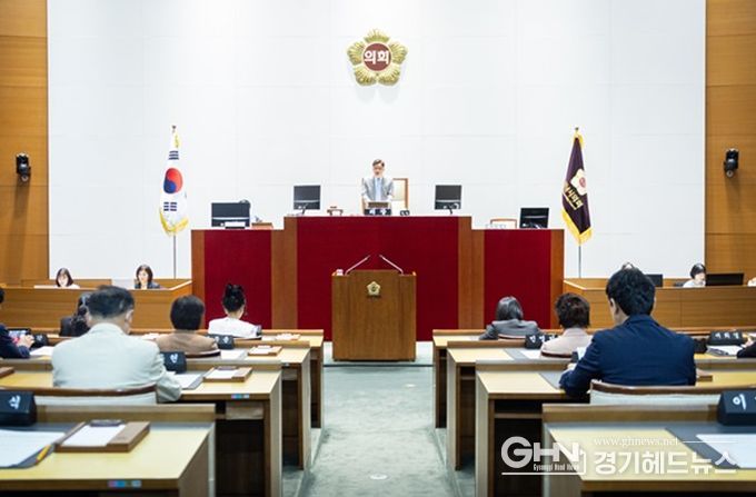 성남시의회, 제310회 임시회 개회